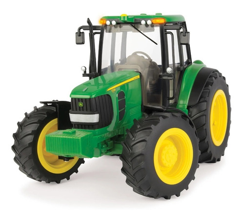 Tractor John Deere 7330 1/16 Ertl Con Luces Y Sonidos Color Verde