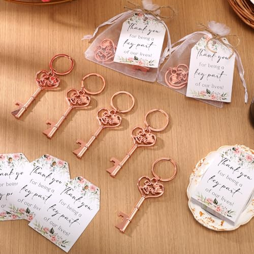 Juego De 50 Llaveros Havawish Para Regalo De Boda Para Invit