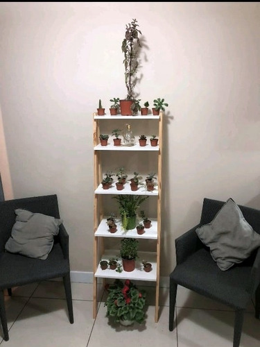 Imagen 3 de 7 de Estante Nordico Multiuso Tipo Escalera