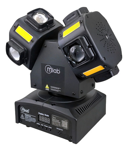 Luz Fiesta Robot Dual Moving Head Led Rgbw 3 En 1/ Mlab 9427
