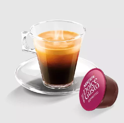 Café em Cápsula Torrado e Moído Espresso Nescafé Dolce Gusto Caixa 60g 10  Unidades