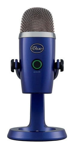 Micrófono Blue Yeti Series Yeti Nano condensador omnidireccional y cardioide vivid blue