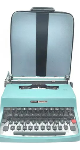 Maquina Escribir Con Estuche Olivetti Lettera 32