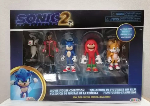Sonic 2 Colección De Figuras De La Pelicula