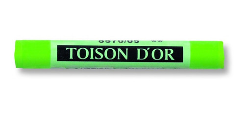 Tiza Pastel Koh-i-noor Toison D'or 8570 Verde Fluo Unidad