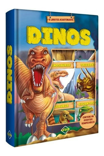 Dinos - 6 Libritos Acartonados