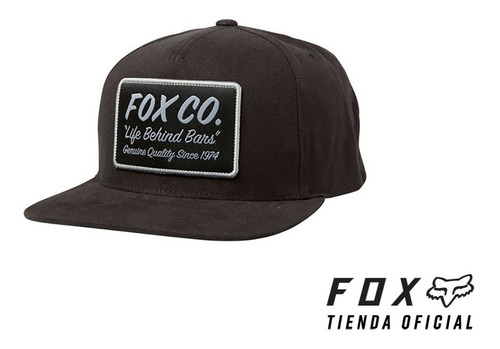 Imagen 1 de 4 de Gorra Fox Resin Snapback #23003-001 - Tienda Oficial