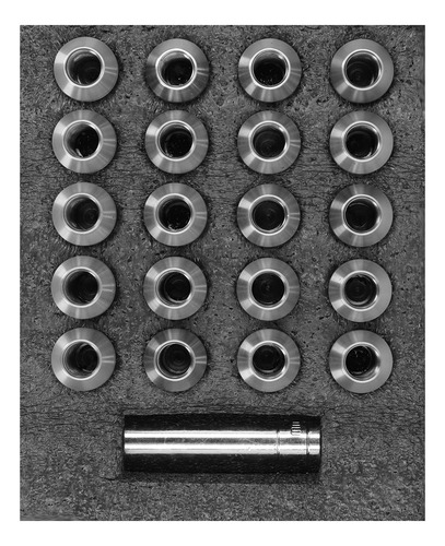 Rueda LG Nuts, 20 Unidades, M14 X 1.5, Rosca, 2 Pulgadas De