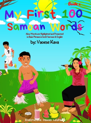 Libro My First 100 Samoan Words Book 1 - Kava, Vaoese