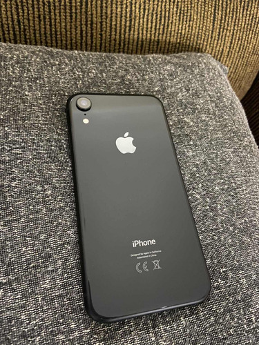 iPhone XR 128gb Preto, Tela Retina 6,1 + Câmera 12mp