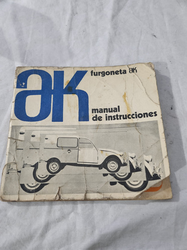 Catalogo Manual Instrucciones Citroen Furgoneta Ak