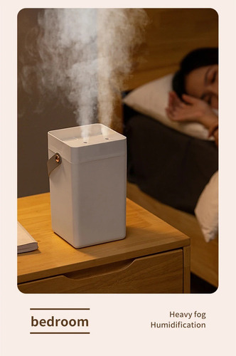 Humidificador Doble Niebla T17 Difusor De Aromas De 3 Litros