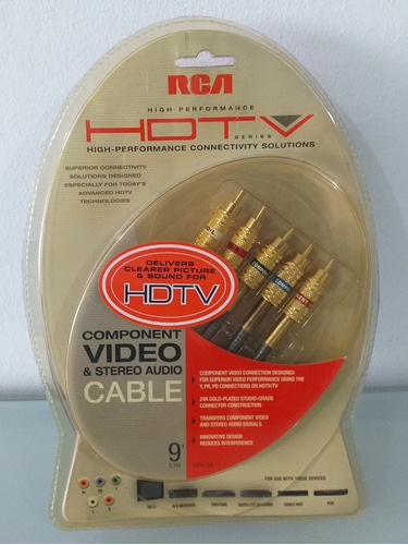 Cable Rca Audio Stereo & Componente Hdtv Original