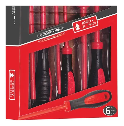 Jogo De Chaves De Fenda Phillips 6pcs 44315/406 Tramontina