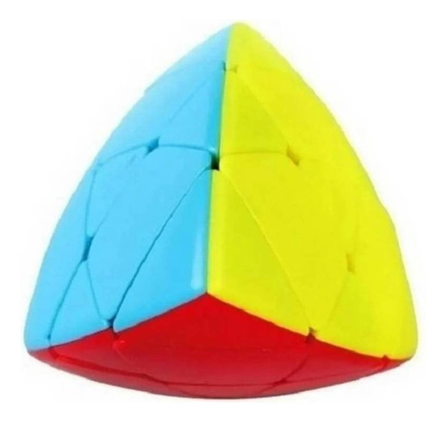 Cubo Magico Pirâmixtriângulo Profissional 3x3x3 Raro Estrutura Stickerless