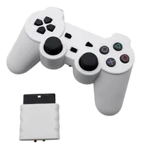 Comprar Control Mando Vibración Inalambrico Compatible Con Ps2 Y Ps1