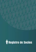 Comprar Libro: Registro De Socios: Libro Para Hacer Registro De Soci