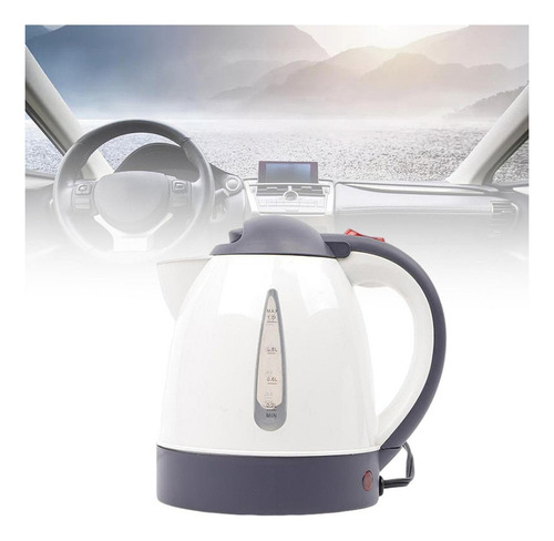Hervidor Eléctrico Para Coche De 1000 Ml, 12 V/24 V