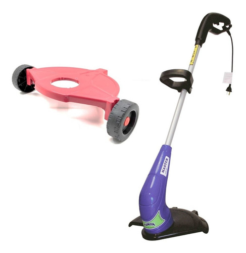 Imagen 5 de 10 de Bordeadora Electrica 600w Plumita + Carro 3 Ruedas