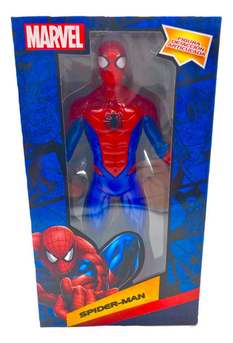 Spiderman Marvel Figura De Accion Articulada Traje Mejorado
