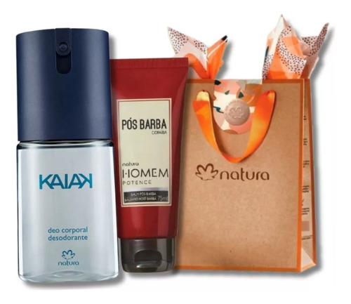Kit Kaiak Spray Corporal + Homen Pós Barba Natura