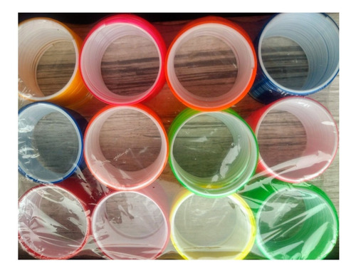 100 Pzs Slinky Resorte Gusano Plástico Piñata Fiesta Negocio