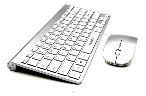 Kit Teclado E Mouse Wireles Sem Fio Usb Computador Notebook