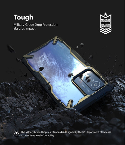 Imagen 3 de 8 de Funda Para Xiaomi 11t & 11t Pro Ringke Fusion X Anti Impacto