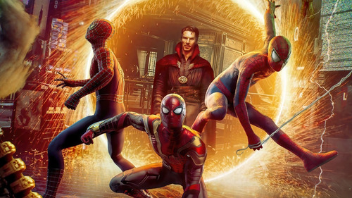 Frazada Cobija Polar Suave Spiderman No Way Home 1.50x1m