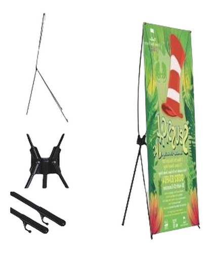 Pack 30 Tripie Publicidad Lona Araña 80x180cm Plastico