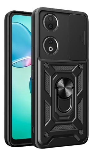 Funda Para Honor 90 Xunjia Lente Protectora + Mica Curva 3d