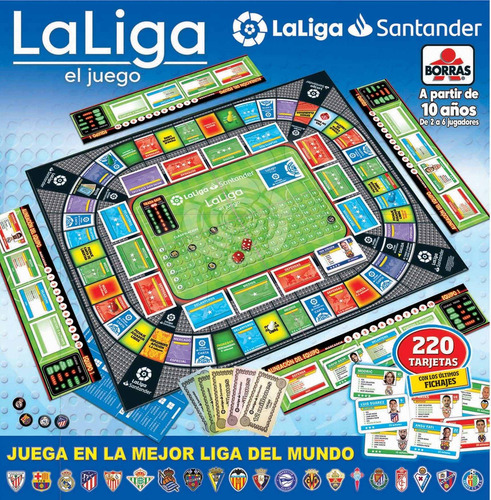 Juego De Mesa La Liga Futbol Niños Cartas Educa Deportes Ax®
