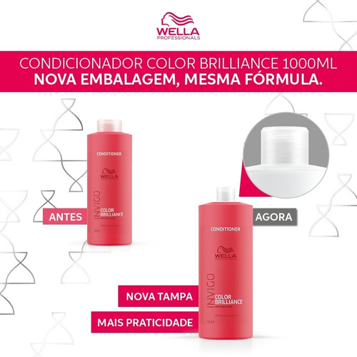 Wella Brilliance Invigo Condicionador 1 Litro