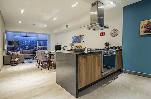 Condominio Doble Altura, Alberca Climatizada, Cafeteria, Sky
