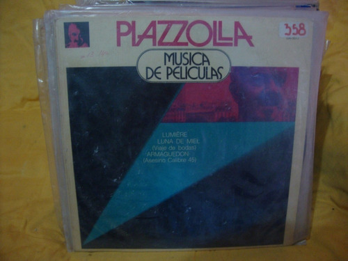 Vinilo Astor Piazzolla Musica De Peliculas Bs1