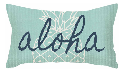 Ibiliu Fundas De Almohada Con Diseño De Aloha Para Niña, Fun