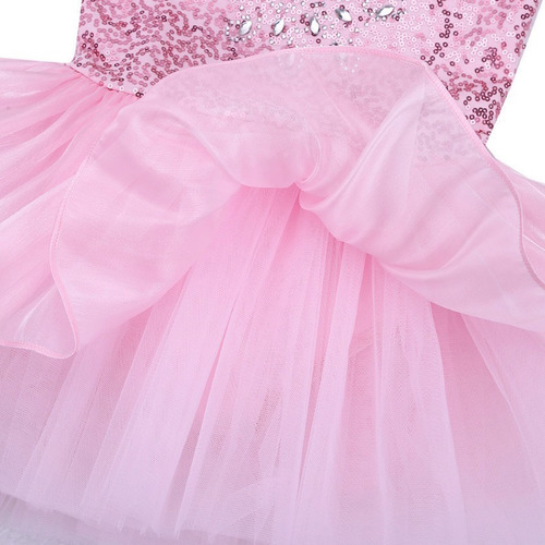 Imagem 4 de 6 de Roupa Infantil Bailarina Profissional Balé Tutu Brilho Paetê