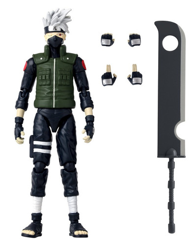 Figura De Acción Hatake Kakashi Naruto Anime Heroes 4