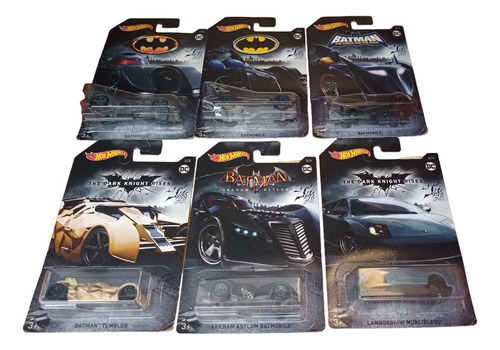 Lote De Batimoviles Hotwheels 2018