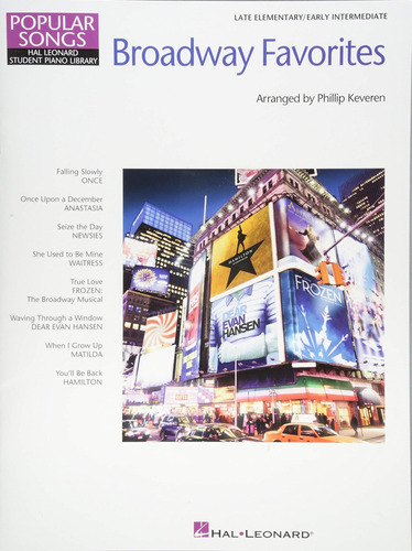 Libro: Broadway Favorites: Late Intermediate Level (popular