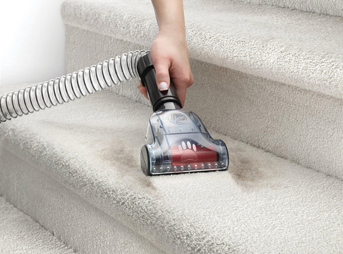Aspiradora Vertical Hoover Windtunnel Rewind Azul 800w