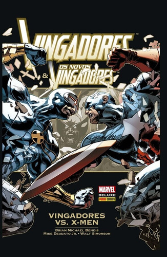 Vingadores & Novos Vingadores: Vingadores Vs. X-men, de Bendis, Brian Michael. Editora Panini Brasil LTDA, capa dura em português, 2019