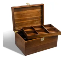 Comprar Caja De Recuerdo De Madera De Bloqueo De Casas Públicas, Con