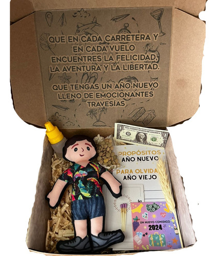 Muñeco Año Viejo Regalo Empresarial Navidad Ritual X 100unds