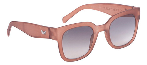 Anteojos Lentes Sol Vulk Katleen Vulk Katleen Gris Coral Claro Coral Claro