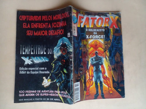 Lote Com 2 Hq Fatorx No 14 E 15 Editora Abril Formatinho Marvel Fator-x X-men Rafinha Gibi (Usado)