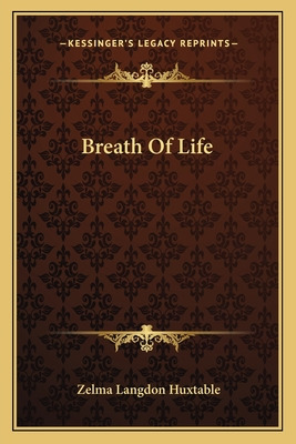 Libro Breath Of Life - Huxtable, Zelma Langdon