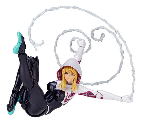 Spider-gwen Acción Figura Modelo Juguete Regalo Para Niños