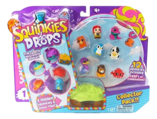 Muñecos Figuras Squinkies X 12 Tipo Shopkins