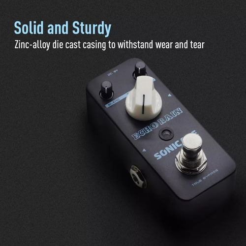 Imagem 3 de 7 de Pedal Digital Delay Echo Rain Sonicake Timbre Do Analog Boss